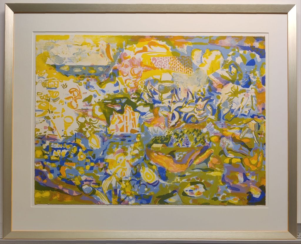 Håkon Bleken bilde innrammet med sølvramme